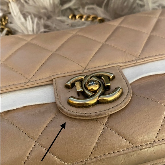 Like New! CHANEL Classic Perfect Edge Flap… - Picture 14 of 16
